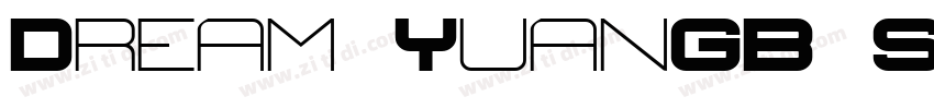 Dream YuanGB SemiBol字体转换